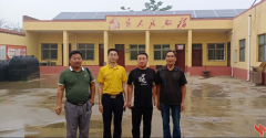 王仕军书记一行到偃师市邙岭乡申阳村纪念馆开展主题活动
