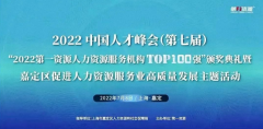 关爱通荣登“2022第一资源人力资源服务机构100强”榜单