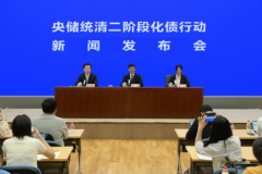 “央储统清二阶段化债行动”新闻发布会